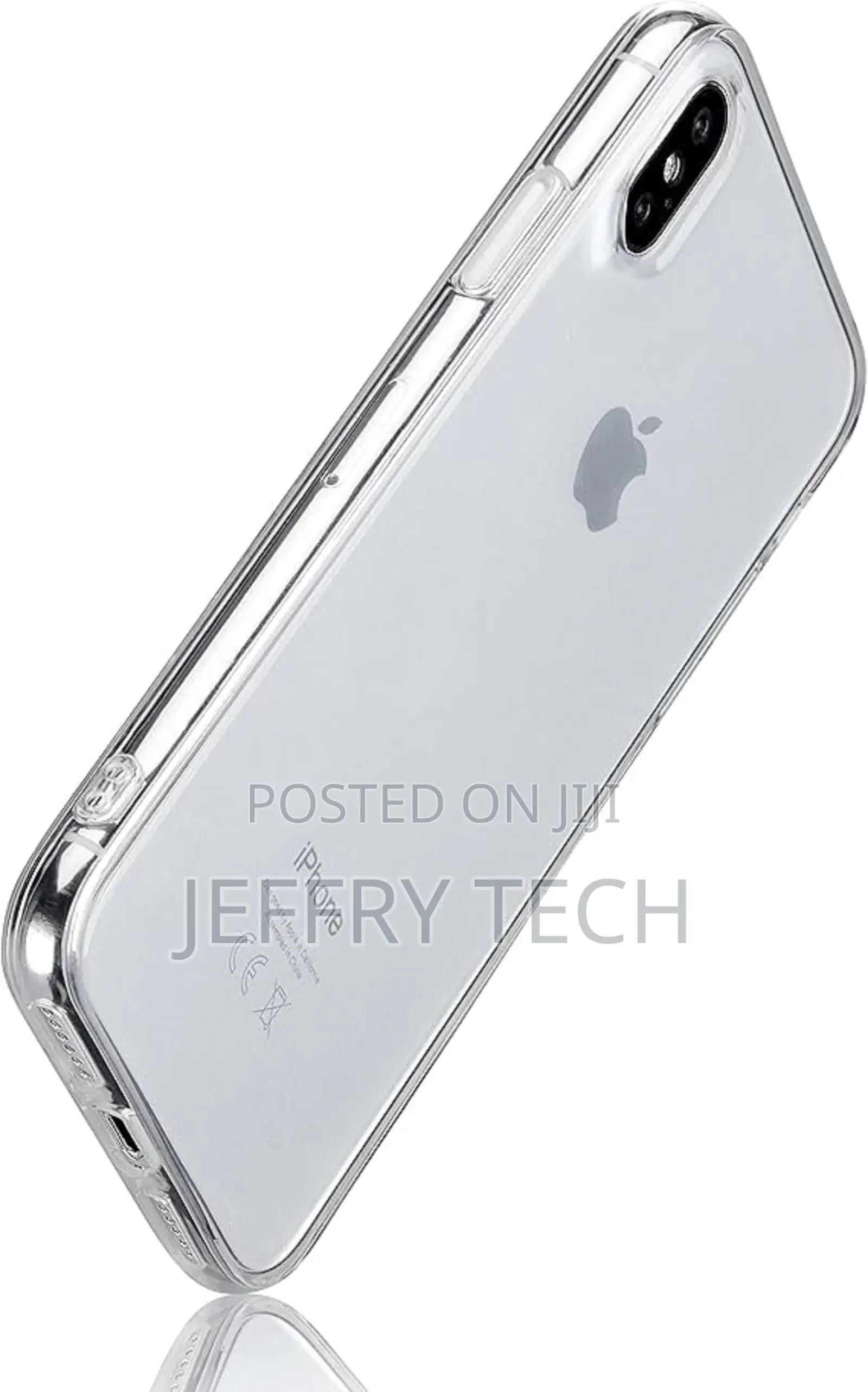 For iPhone Xs/X Clear Case Transparent Cover TPU Case