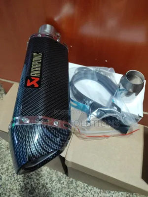 Exhaust Muffler Carbon Fiber 1.5-2" With Removable Db Killer