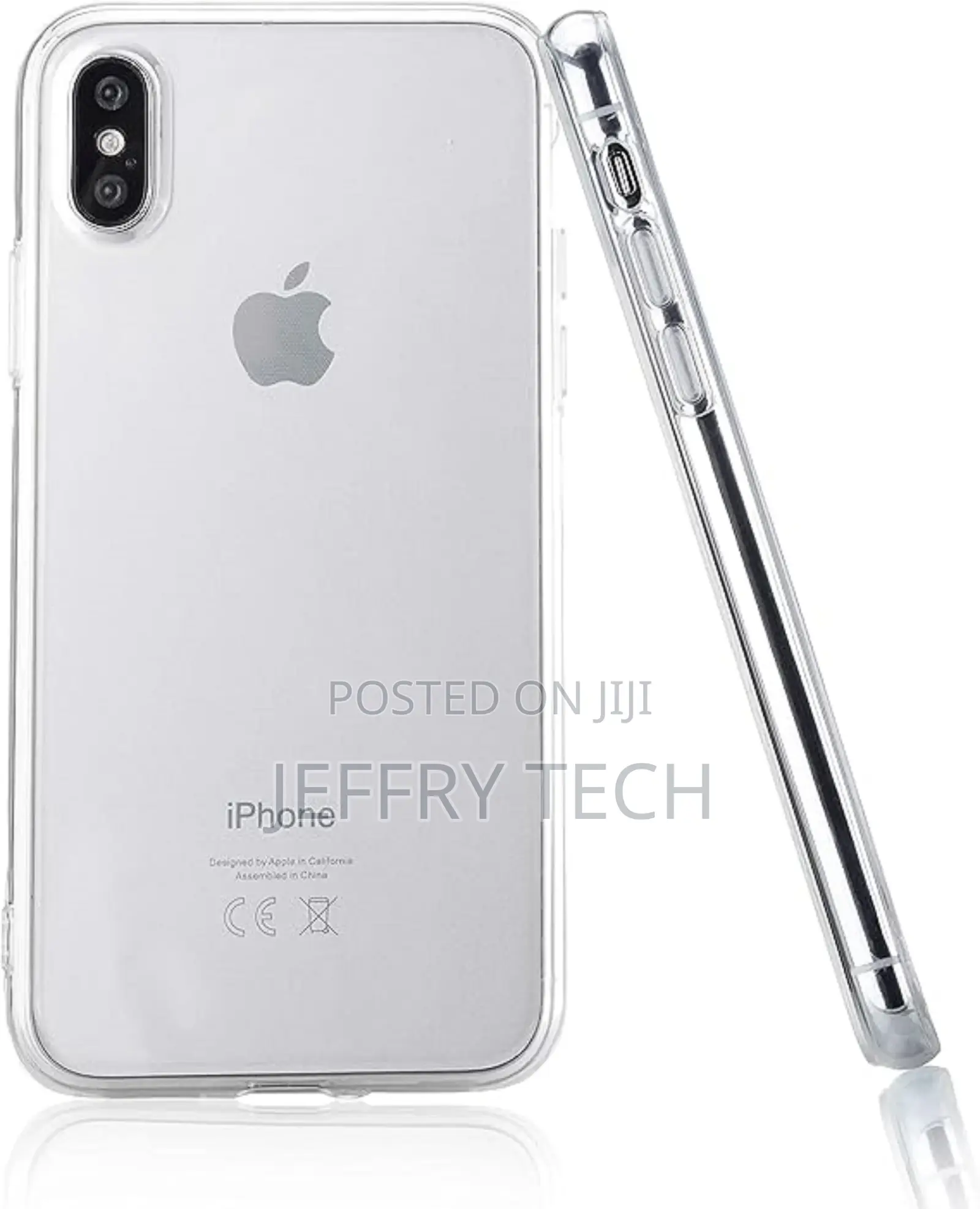 For iPhone Xs/X Clear Case Transparent Cover TPU Case