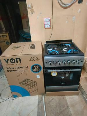 Standing Cooker Von 58×58 3+1 With Electric Oven - thumbnail 2
