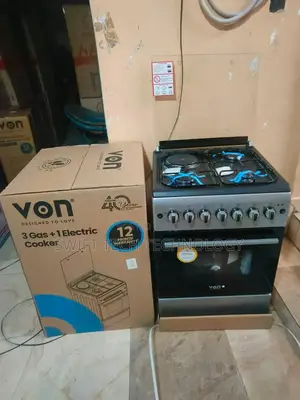 Standing Cooker Von 58×58 3+1 With Electric Oven