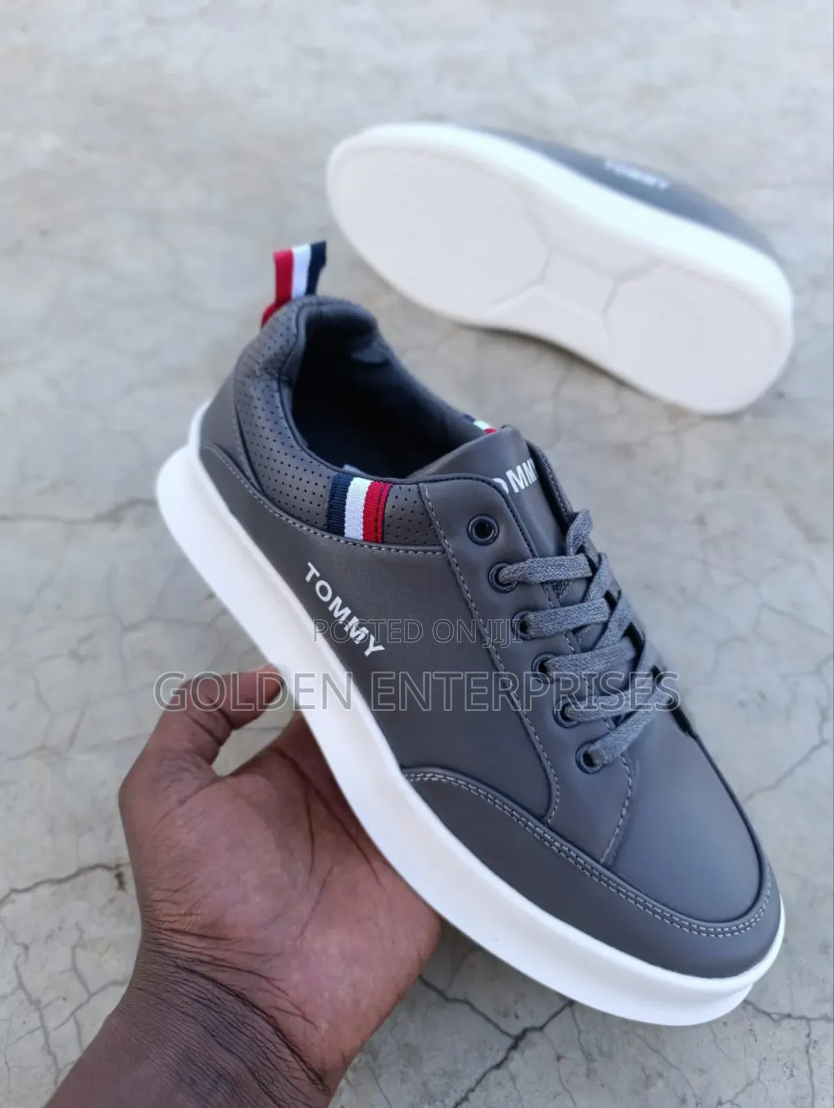 Grey Tommy Hilfiger Small Casual Shoes 40-45