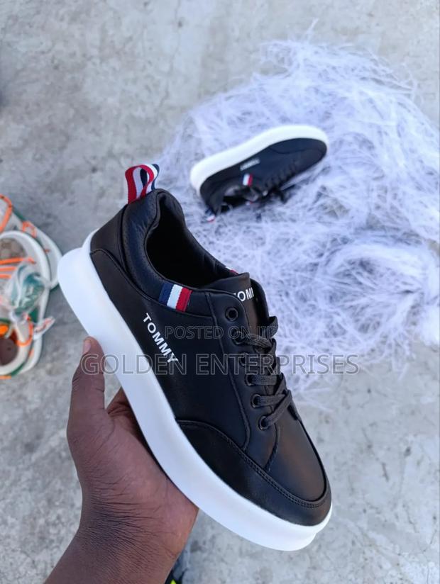 Black Tommy Hilfiger Smart Casual Shoes 40-45