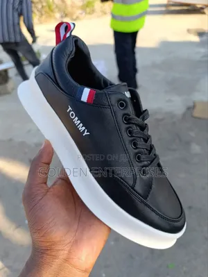 Black Tommy Hilfiger Smart Casual Shoes 40-45