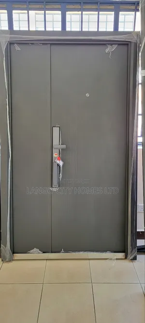 Grey Mettallic Doors- Double