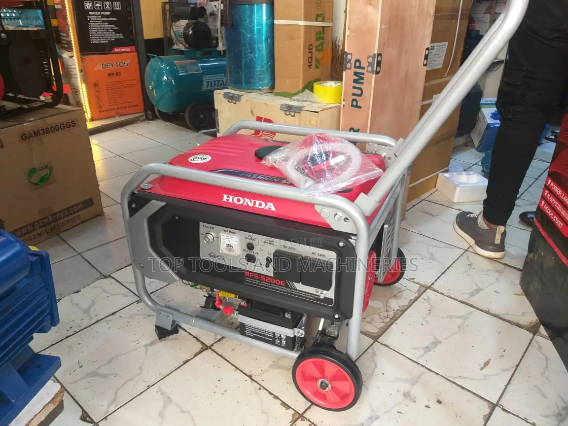 Honda 5.5KVA 4-Stroke Key Start Petrol Generator