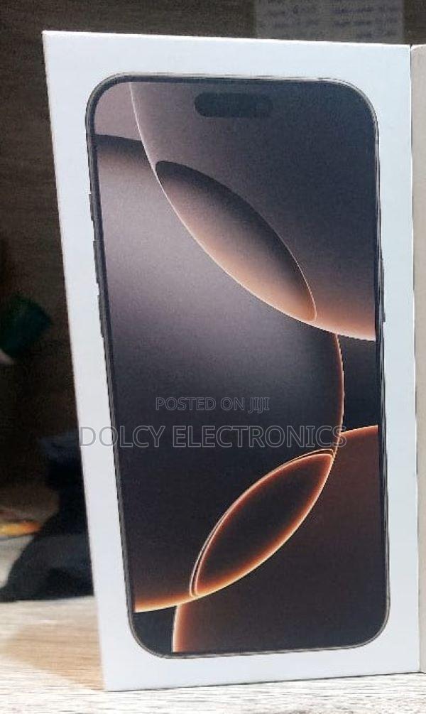 New Apple iPhone 16 Pro 256 GB Black - main view