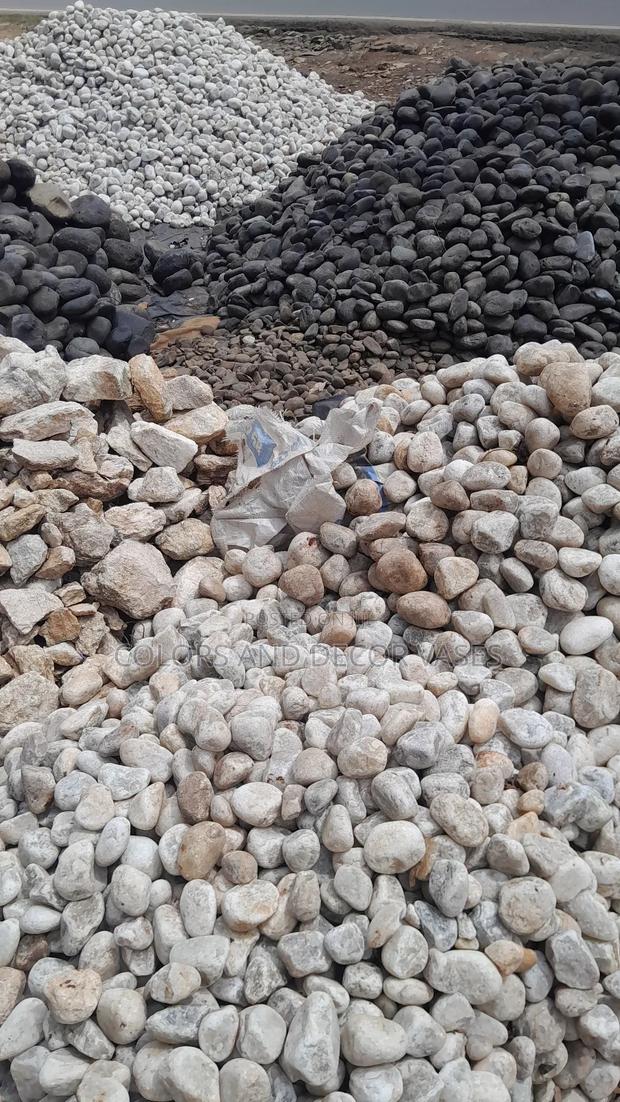 Garden Stones Black and White in Stock