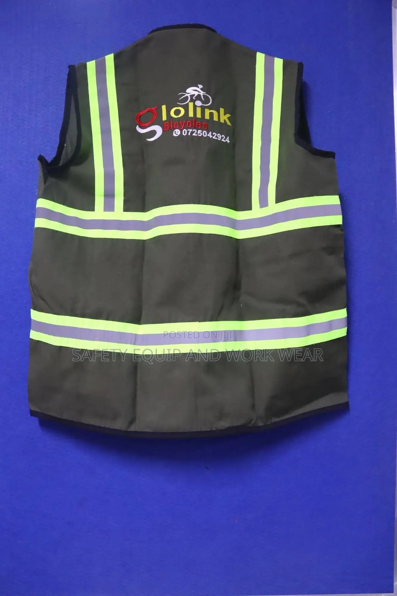 Reflector Jacket Green Customized