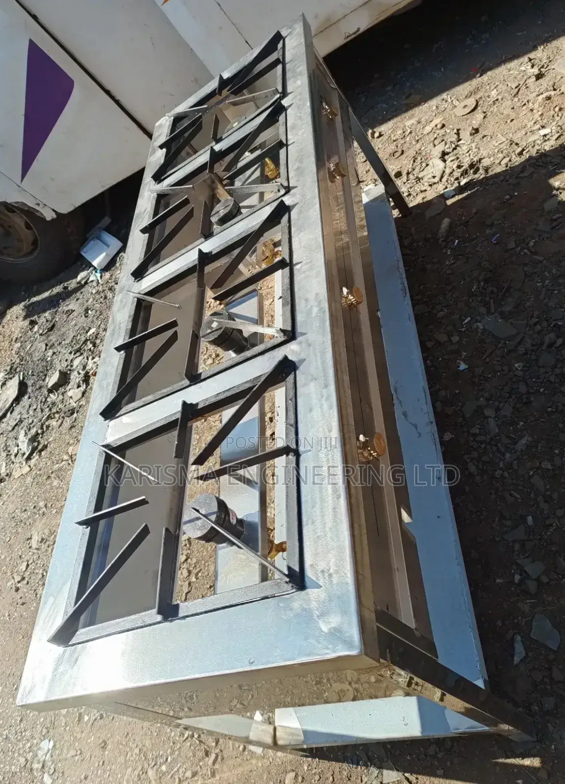 Stainless Steel 4 Burner
