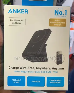 Anker Maggo Wireless Powerbank With Foldable Stand 7.5w
