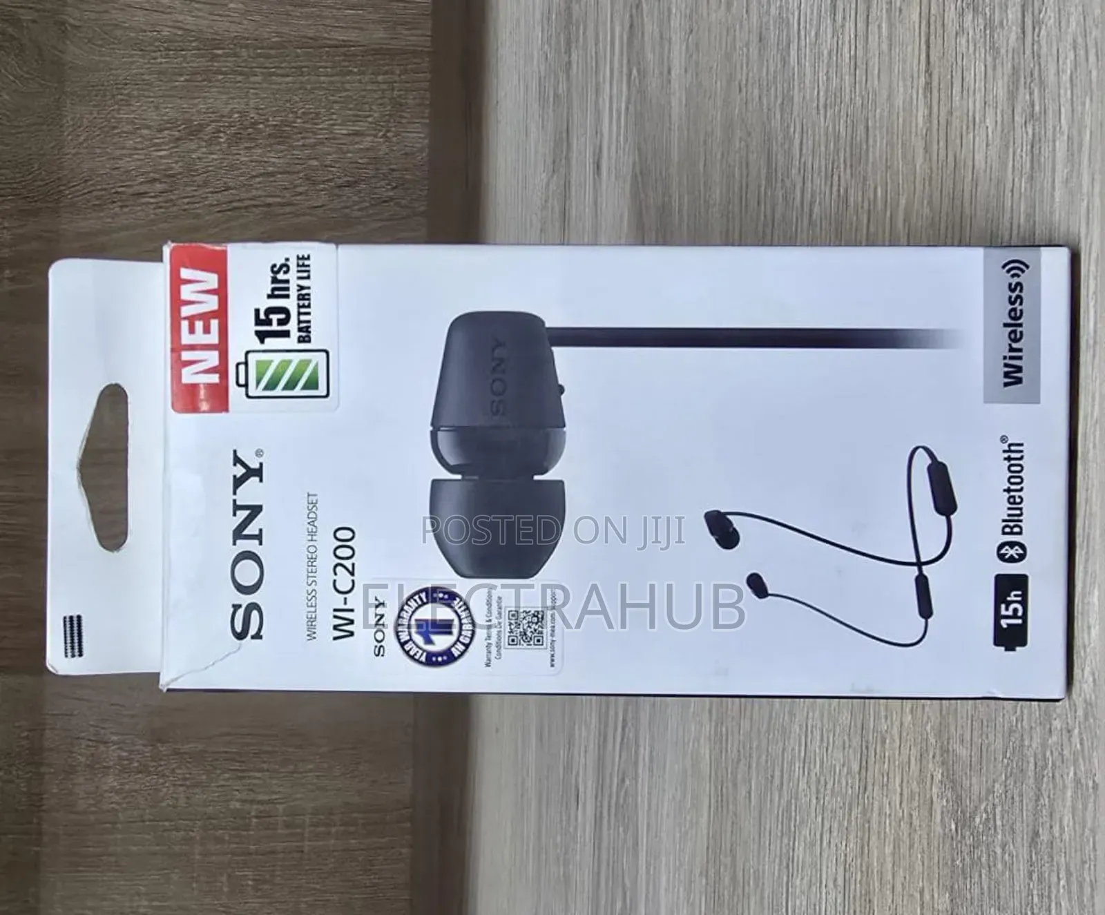 Sony WI-C200 Wireless Earbuds Brand New Sealed