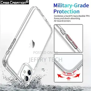 iPhone 12 Pro Max Transparent Cover Soft Crystal Clear