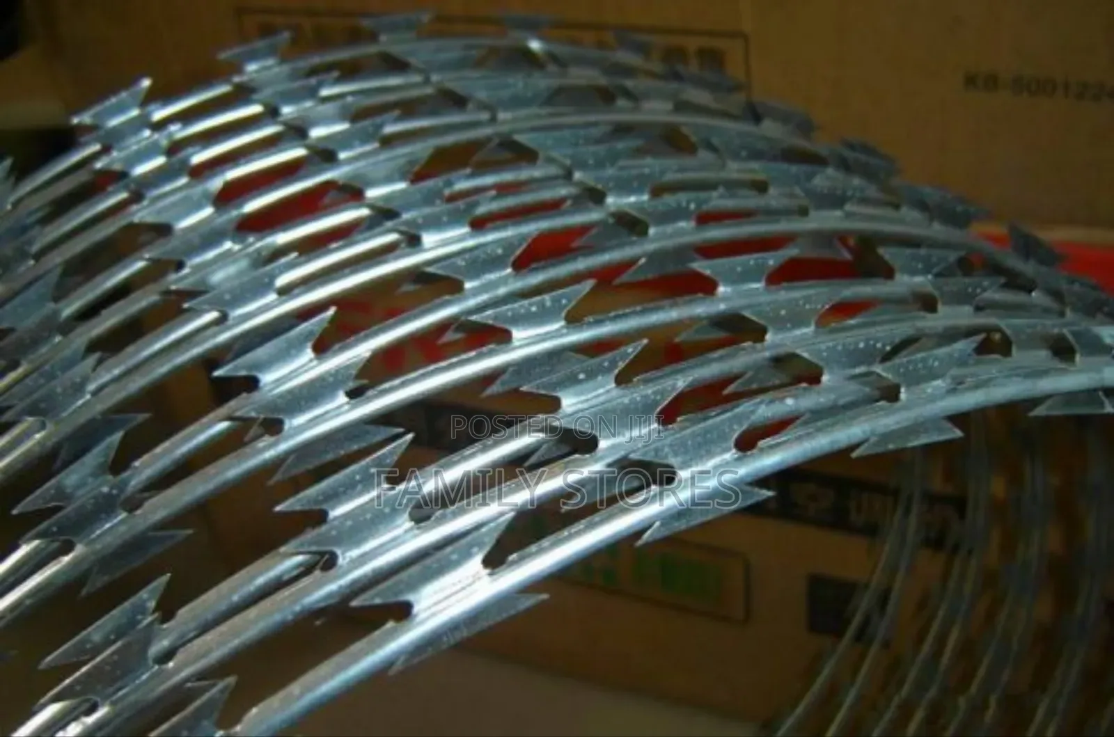 Galvanized Razor Fence