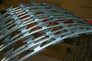Galvanized Razor Fence