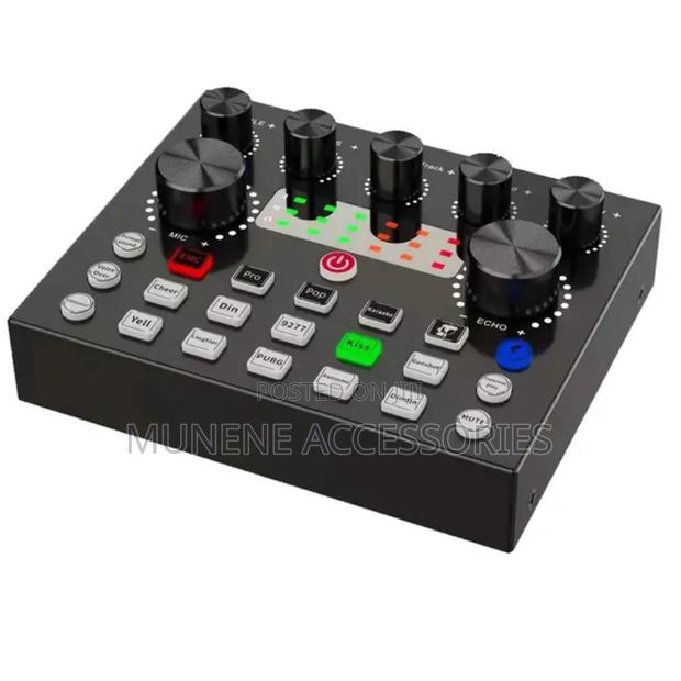 Bm800 Condenser Microphone With V8S Sound Card - thumbnail 3