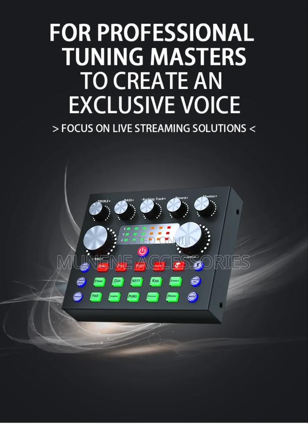 Bm800 Condenser Microphone With V8S Sound Card - thumbnail 4