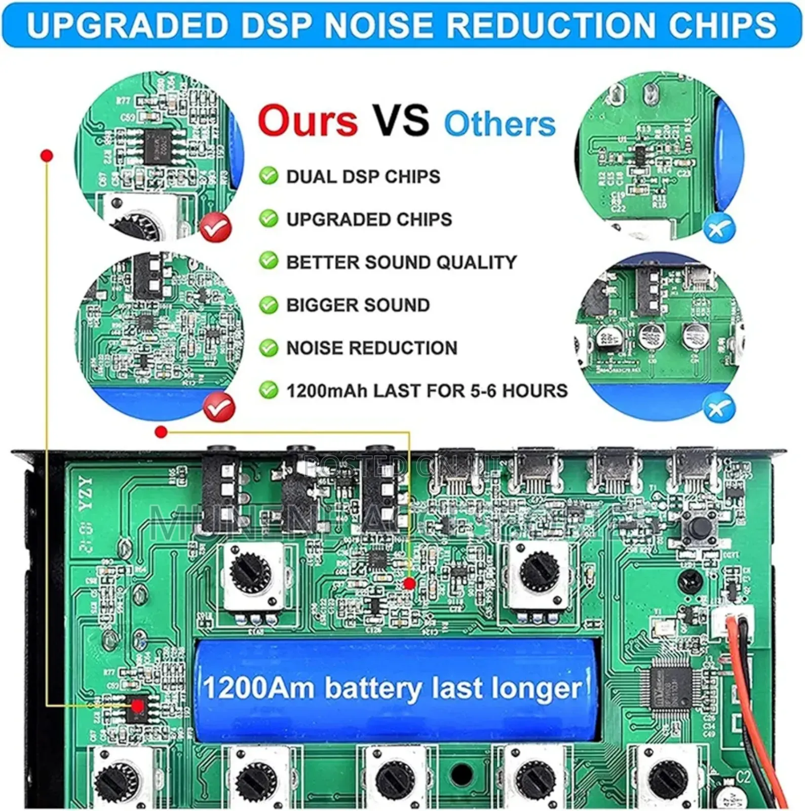 V8S Rechargeable Sound Card For Bm800 Condenser Mic Type C