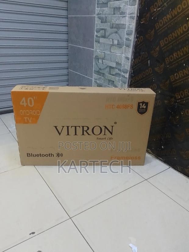 Vitron 40 Inches Smart Android Frameless Tv 4068fs,Bluetooth - thumbnail 2