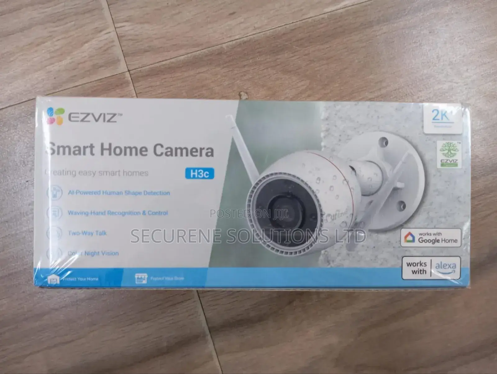 Ezviz H3c , 1296p, 3mp, Ai Powered, App, White