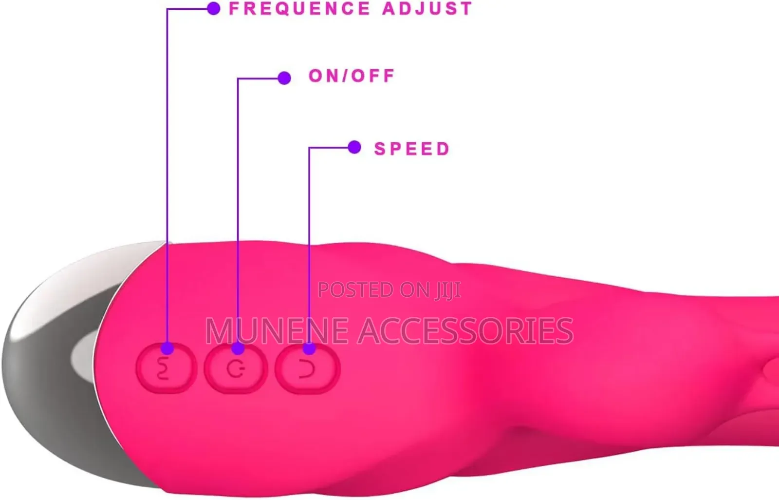 Realistic Rabbit Vibrator With Ears for G-Spot Clit Sex Toy