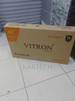 Vitron 40 Inches Smart Frameless Tv 4068fs With Bluetooth