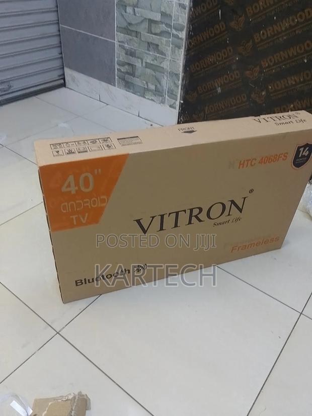 Vitron 40 Inch 4068fs Android Frameless Tv With Bluetooth - main view