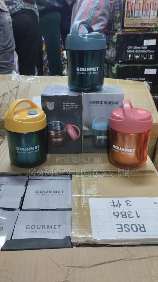 Gourmet Food Flasks* Capacity 500ml Has a Spoon