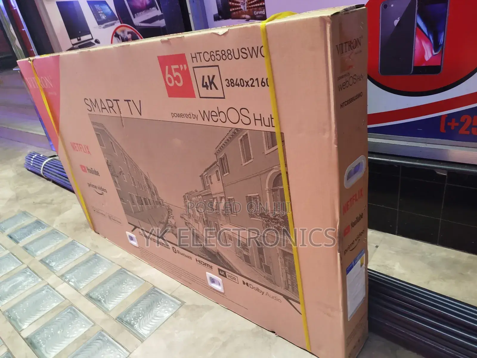 Vitron 65inch Htc6588uswo 65′′Smart Framelesswi-Fi/Netflix