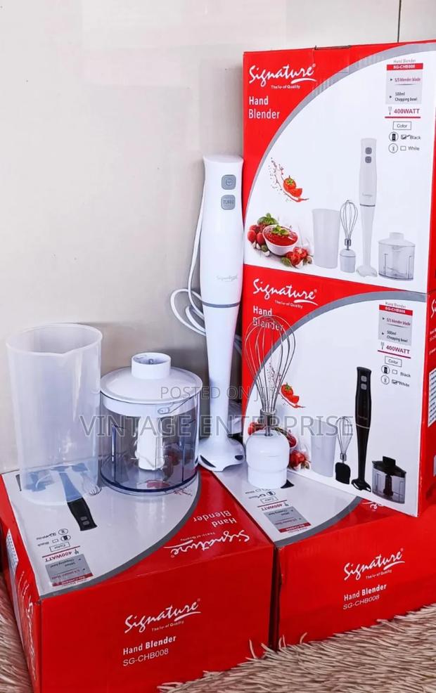 Signature 4 In1 Hand Blender