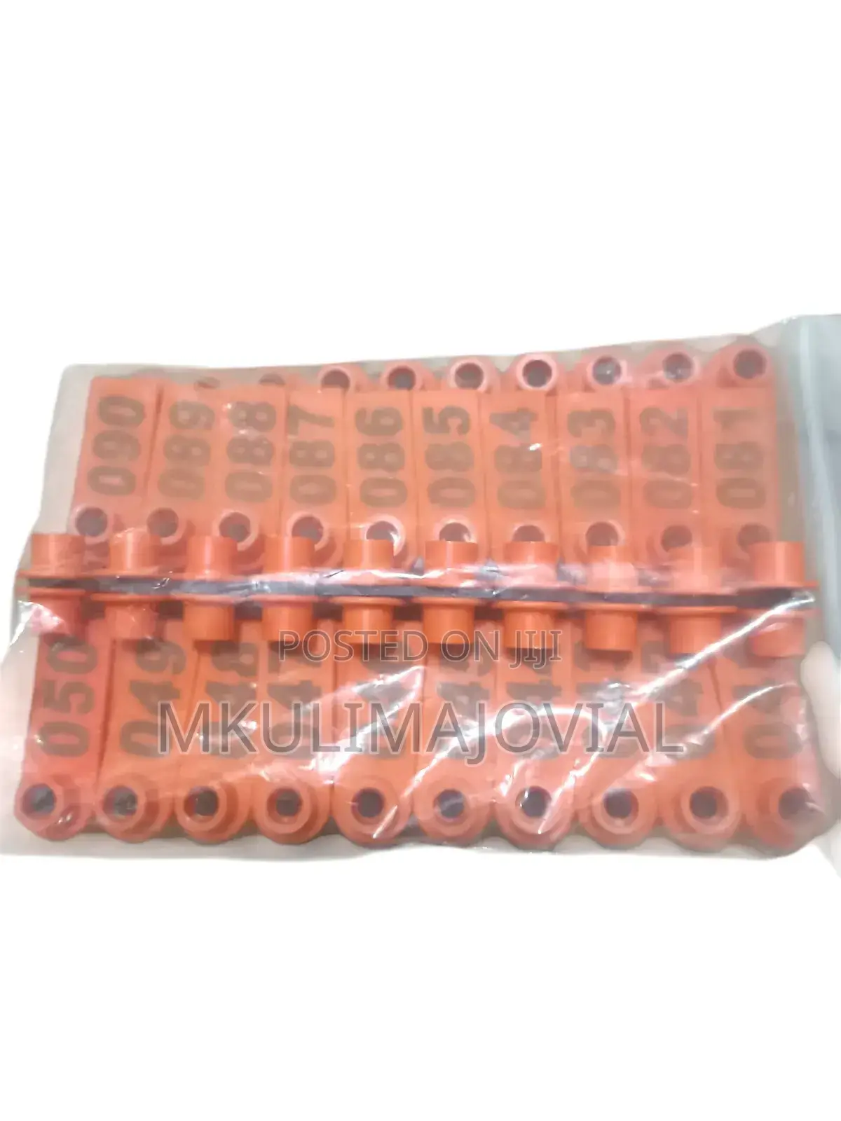 Orange Slim Goat Ear Tags,Sheep Eartags