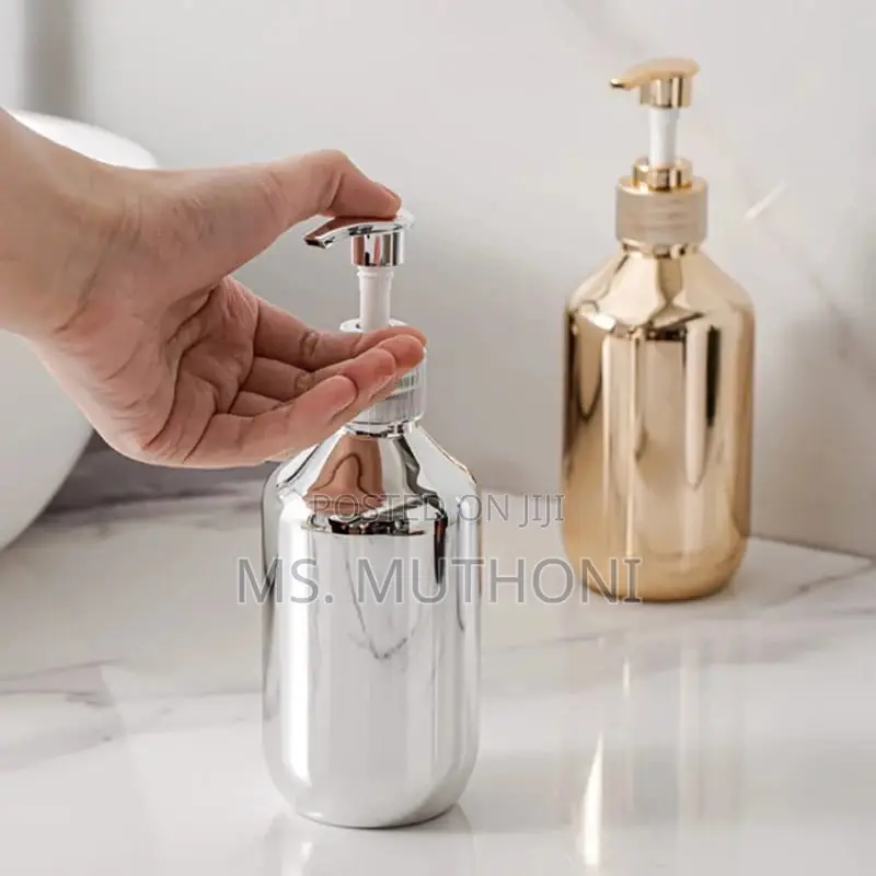 300ml Liquid Boston Round Shower Gel Container