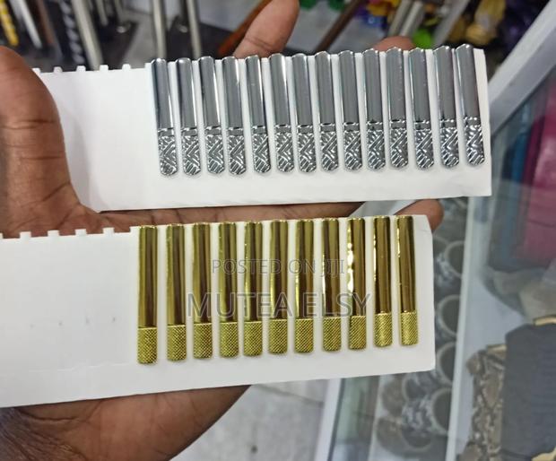 Gold Silver Dotted Tie Clips - thumbnail 5