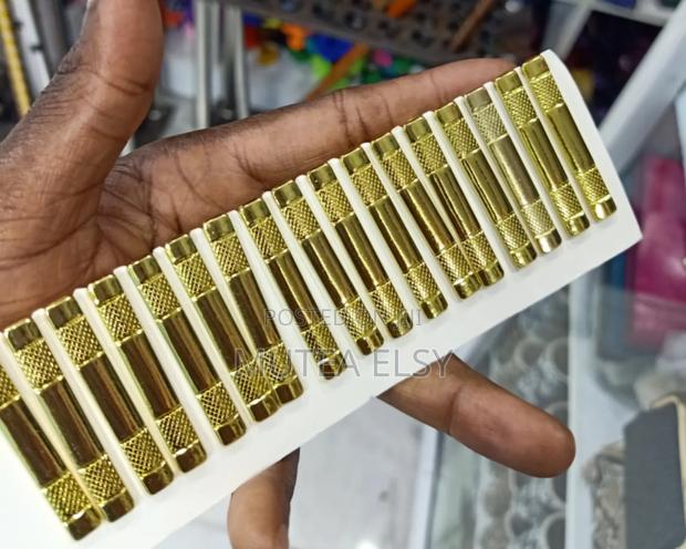 Gold Silver Dotted Tie Clips - thumbnail 8