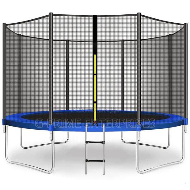 14FT Trampoline Jump Recreational Backyard - thumbnail 3