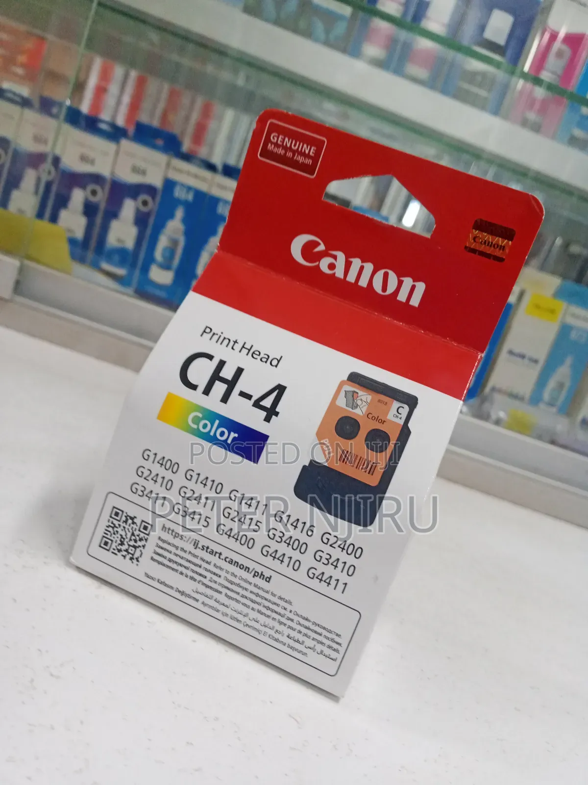 Canon BH-4 BLACK Canon Printhead ( CA91 )