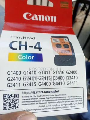 Canon BH-4 BLACK Canon Printhead ( CA91 )