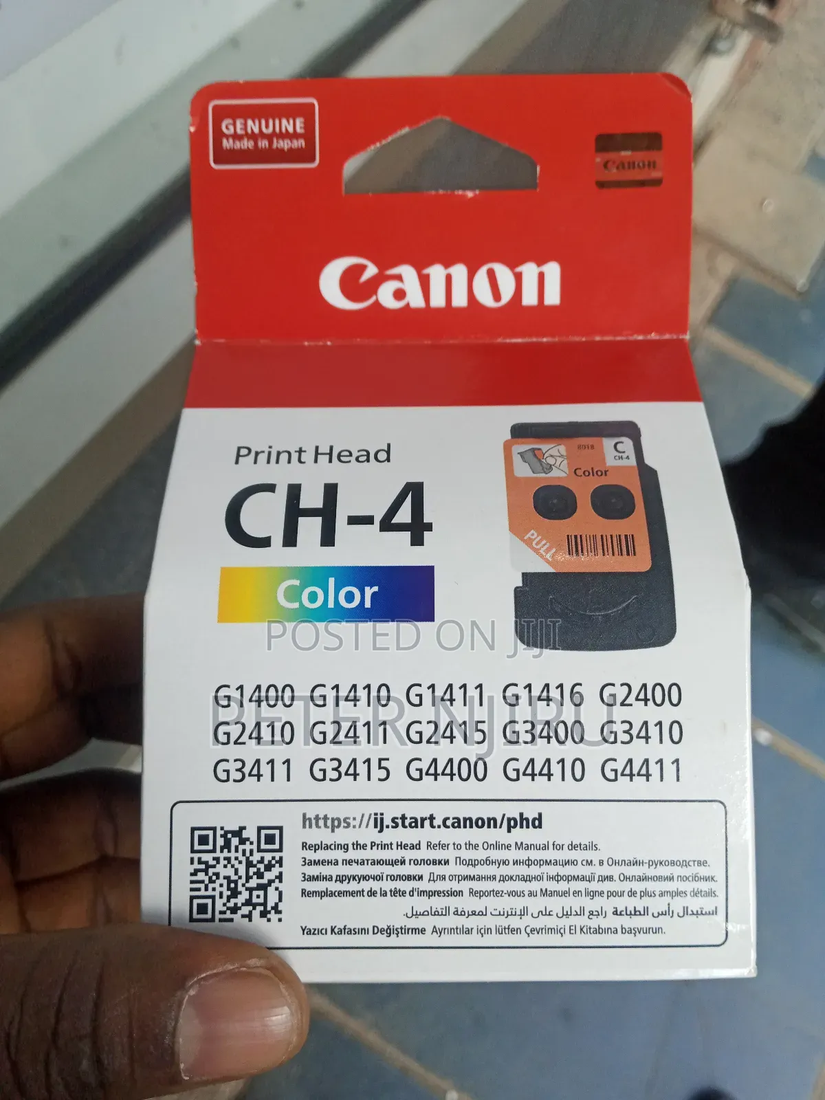 Canon BH-4 BLACK Canon Printhead ( CA91 )