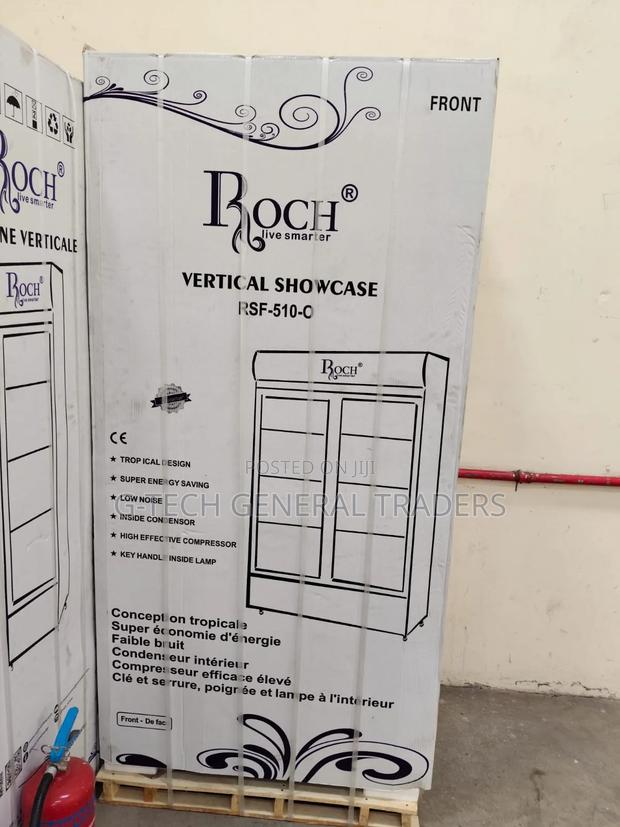 Roch Double Door Showcase 510l Display Fridge - thumbnail 3