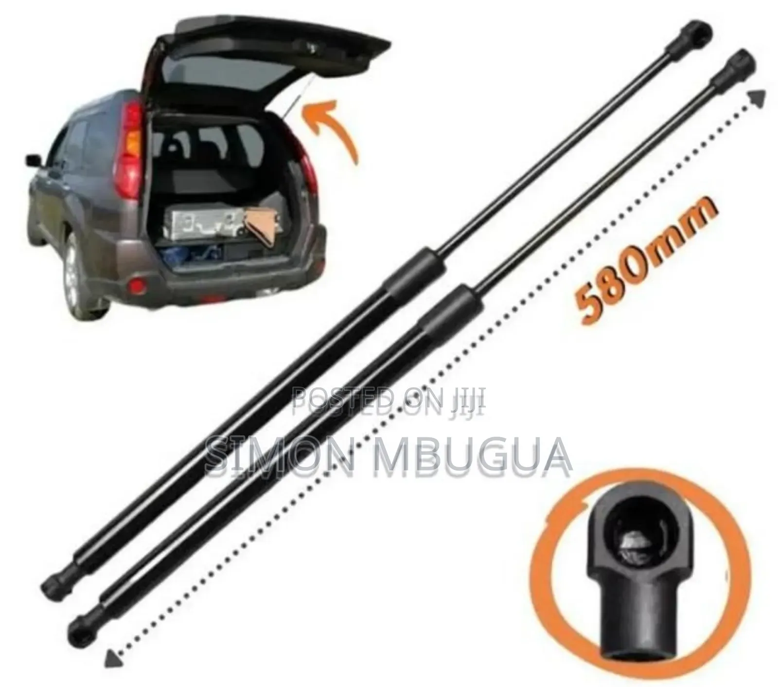 Nissan X Trail Boot Shocks