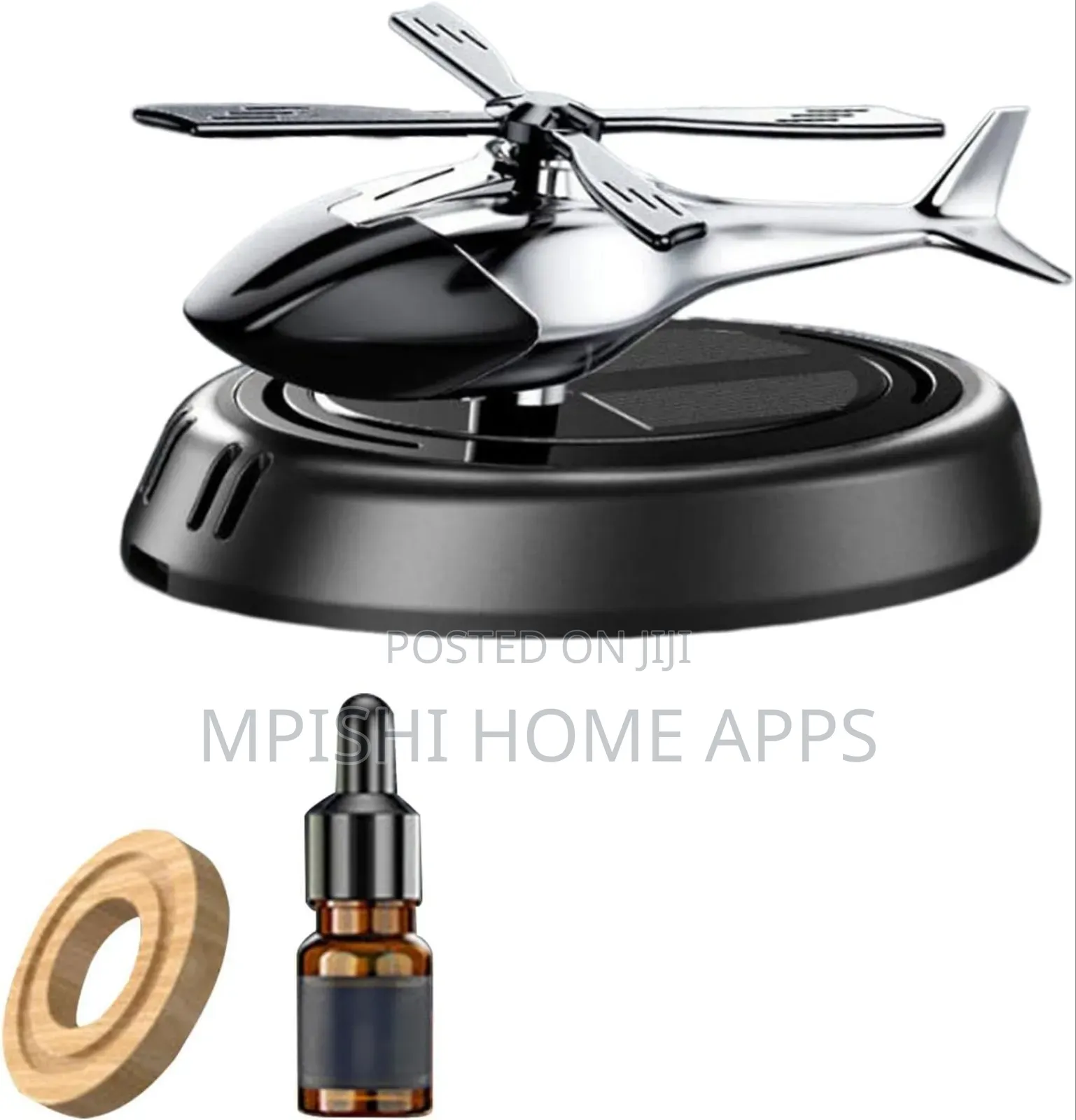 Solar Car Air Freshener Helicopter