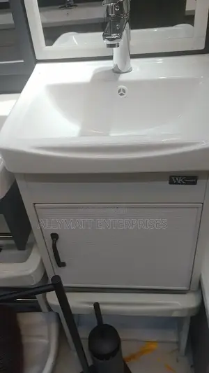 Vanity Cabinet With a Mirror