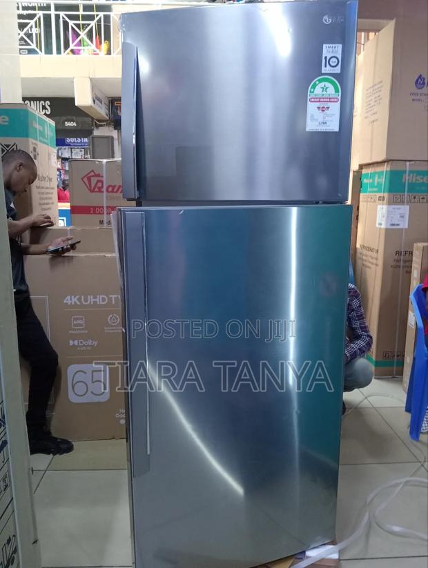 LG GL-T652HLCM 438L Top Freezer Fridge - main view