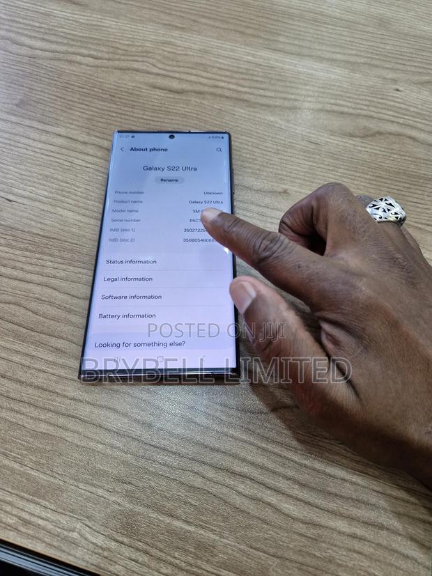 Samsung Galaxy S22 Ultra 5G 256 GB Bronze - thumbnail 5