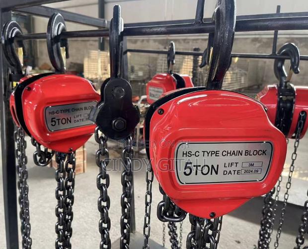 Heavy Duty 5ton Chain Block 3M Long