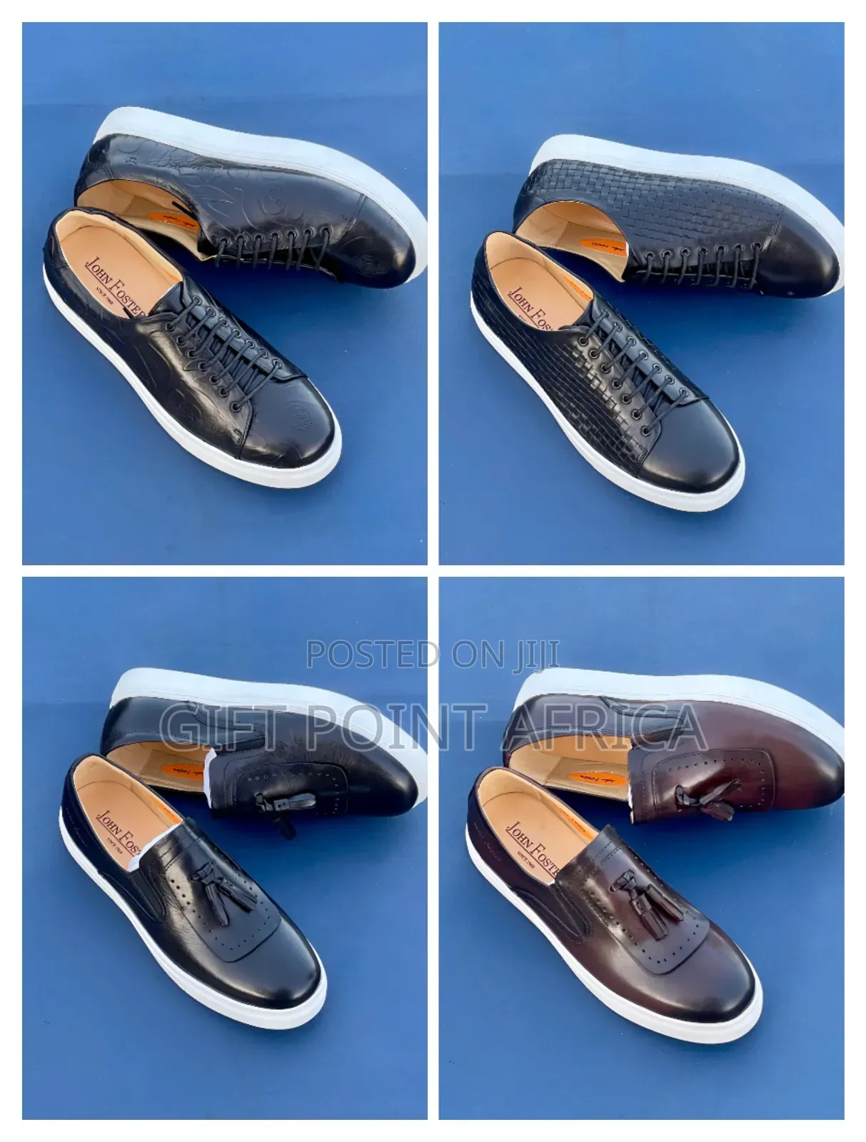 John Foster Leather Smart Casuals