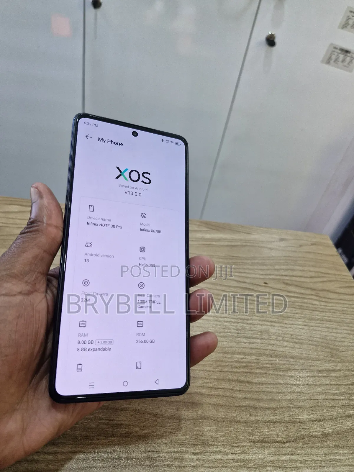Infinix Note 30 Pro 256 GB Gray
