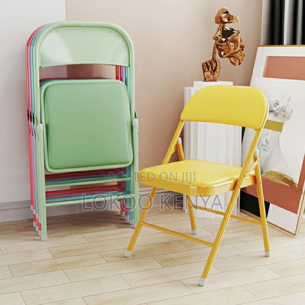 Office Chair: Black Stackable Metallic Office - thumbnail 5
