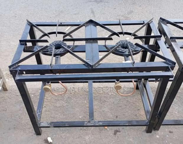Mild Steel 2 Burner Cooker - main view