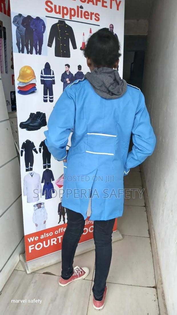 Sky Blue Dustcoats With Pilots - main view